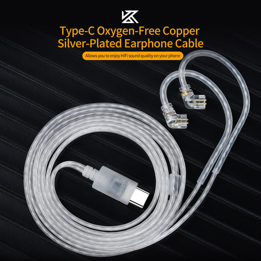 KZ Type-c Cable C PIN 0.75/0.78 mm typec