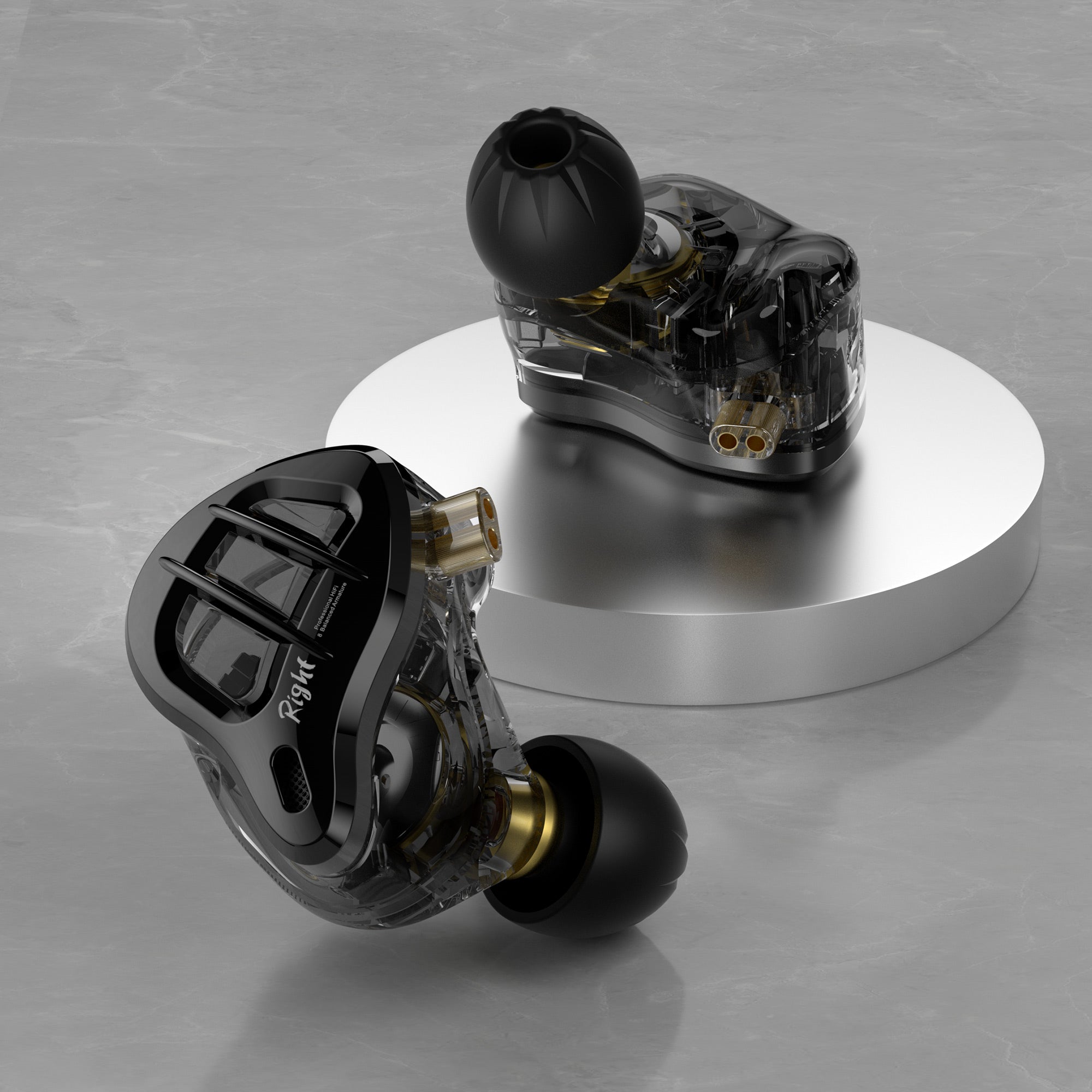 KZ ZAR 1DD+7BA IEM – KZ ACOUSTICS